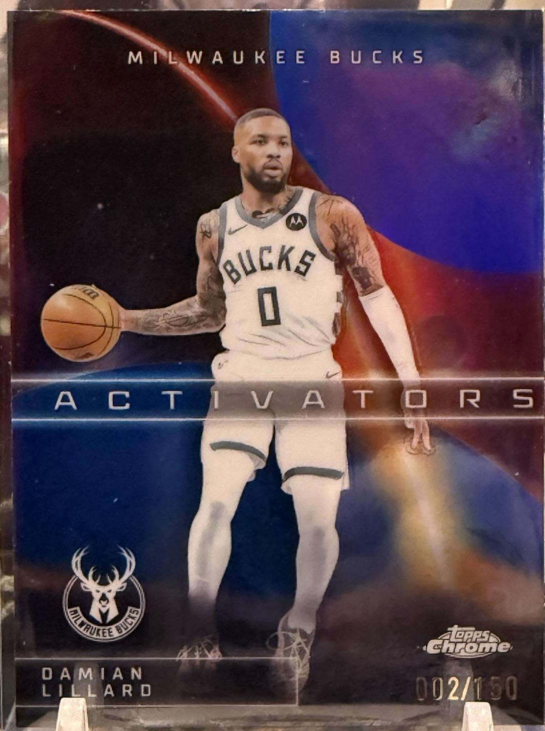 Damian Lillard [Blue Refractor] #AC-9