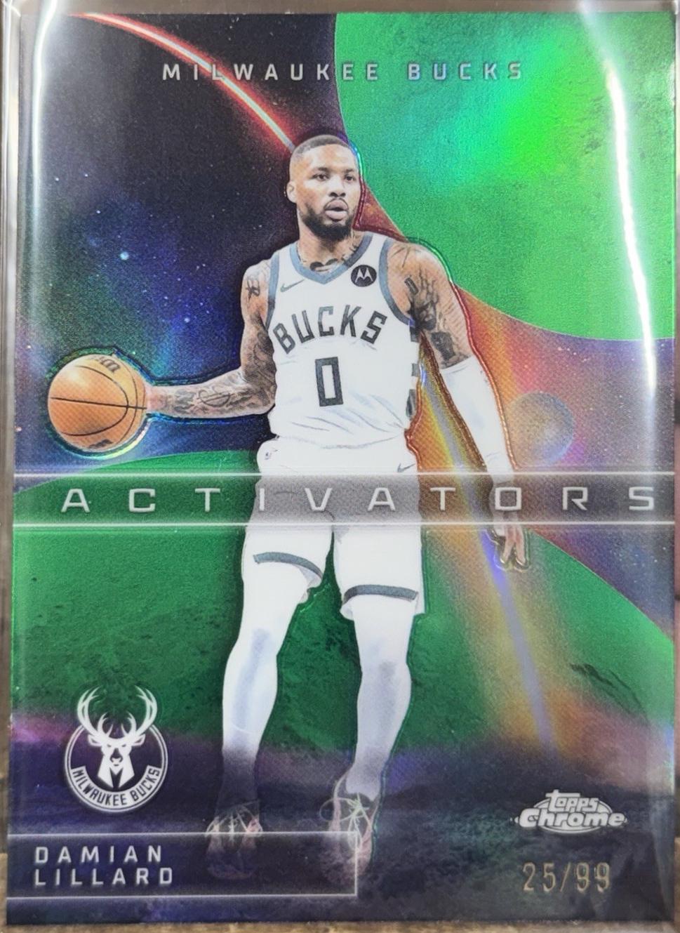 Damian Lillard [Green Refractor] #AC-9