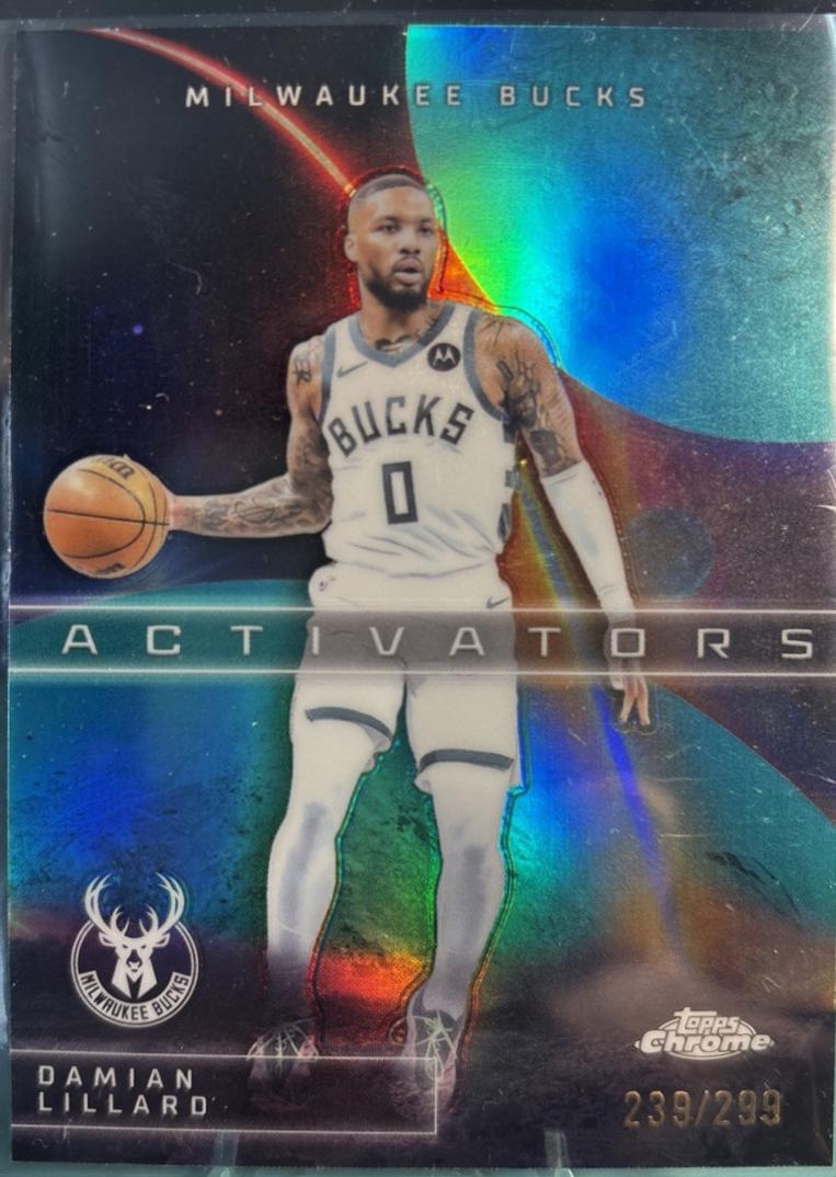 Damian Lillard [Teal Refractor] #AC-9