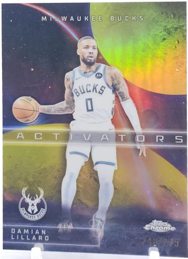 Damian Lillard [Yellow Refractor] #AC-9
