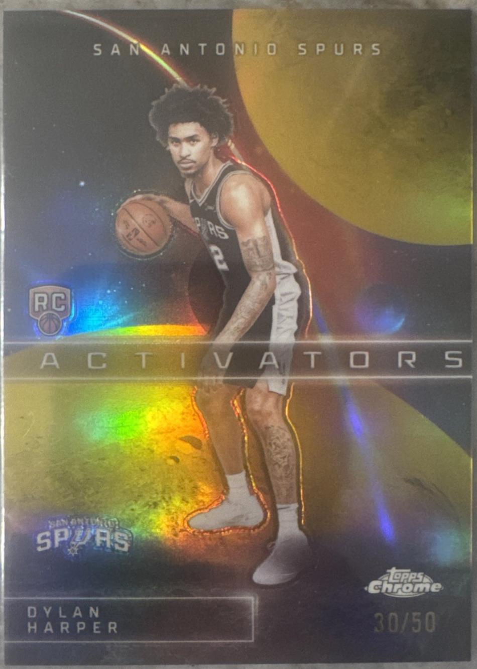 Dylan Harper [Gold Refractor] #AC-12