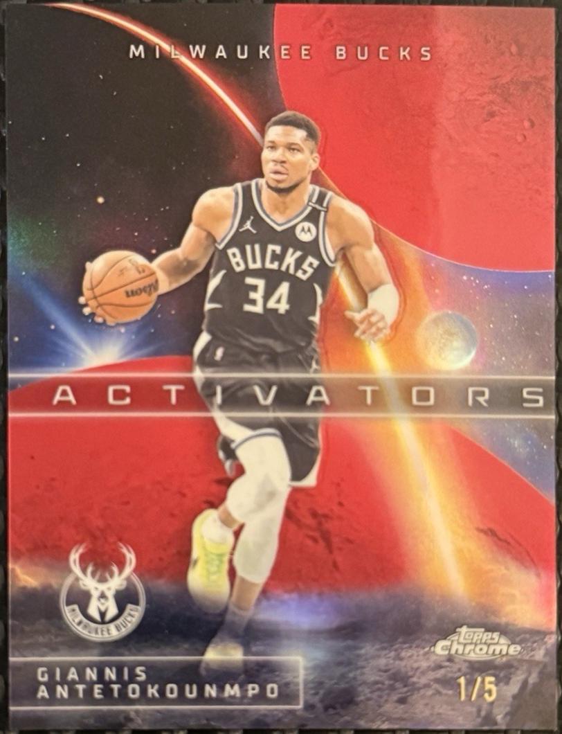 Giannis Antetokounmpo [Red Refractor] #AC-4