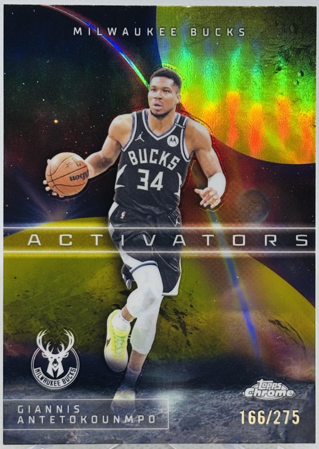 Giannis Antetokounmpo [Yellow Refractor] #AC-4