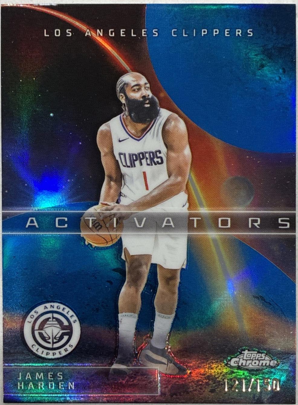 James Harden [Blue Refractor] #AC-8