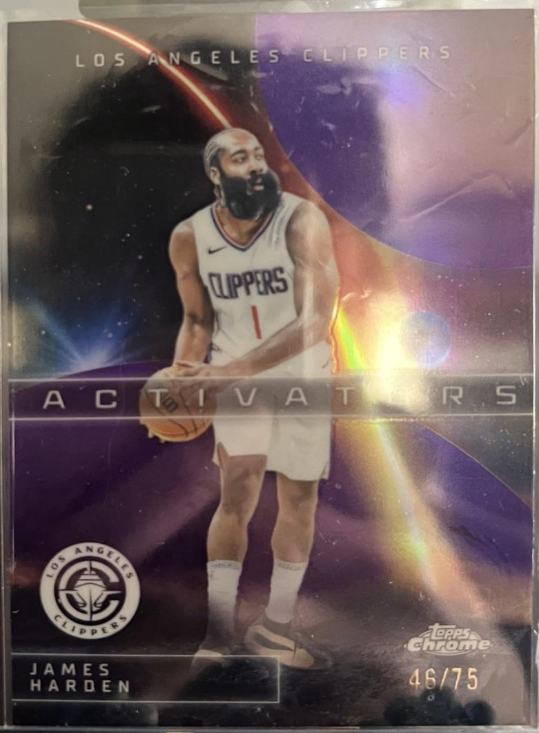 James Harden [Purple Refractor] #AC-8