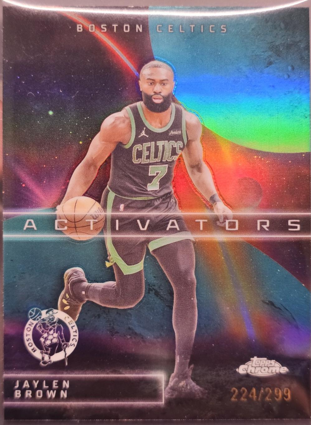 Jaylen Brown [Teal Refractor] #AC-3