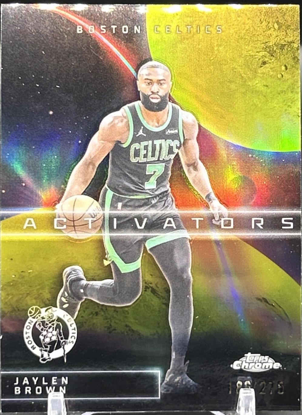 Jaylen Brown [Yellow Refractor] #AC-3
