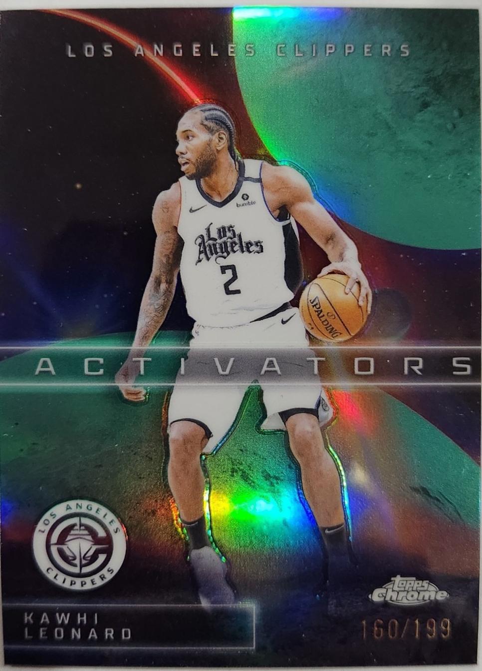 Kawhi Leonard [Aqua Refractor] #AC-1