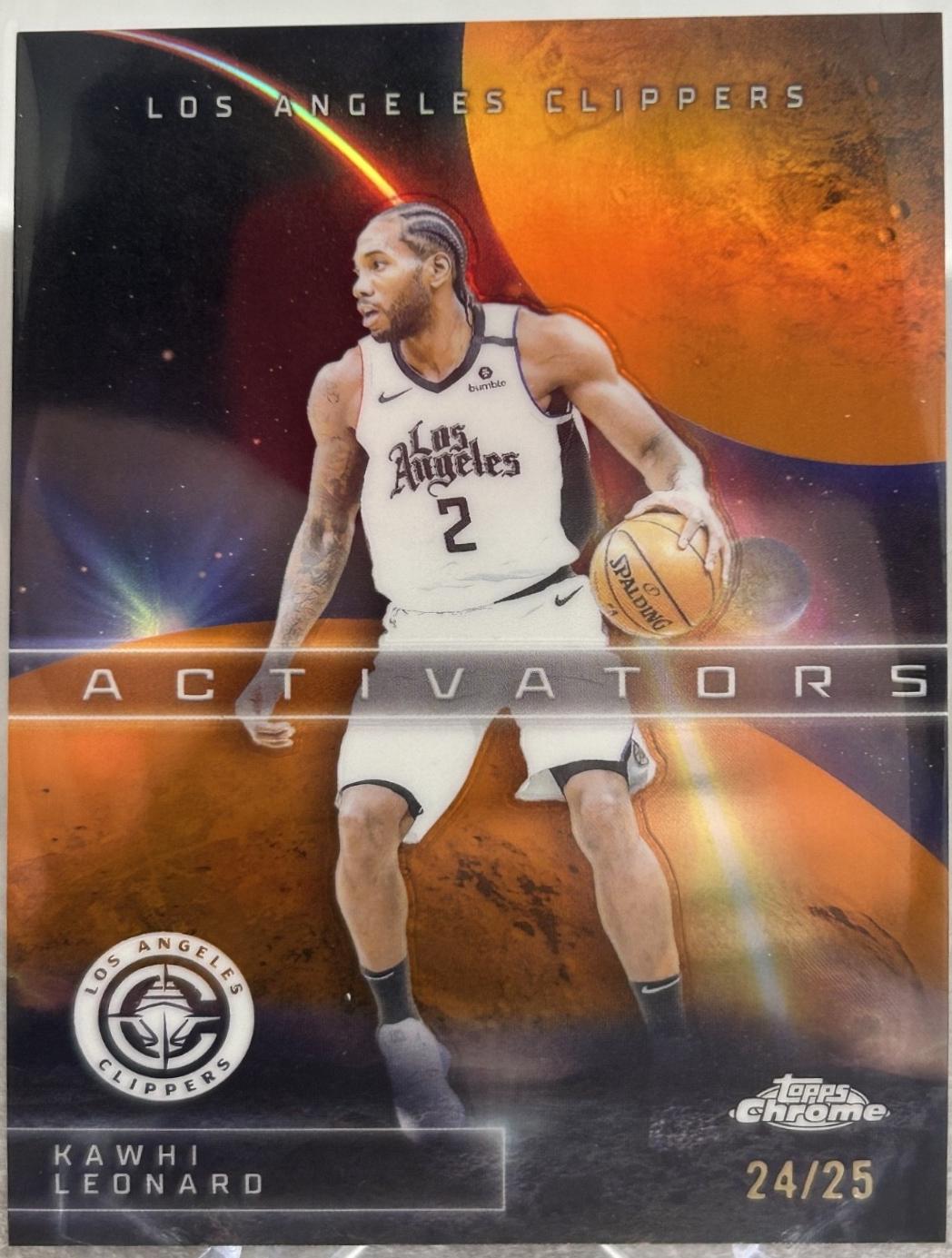 Kawhi Leonard [Orange Refractor] #AC-1