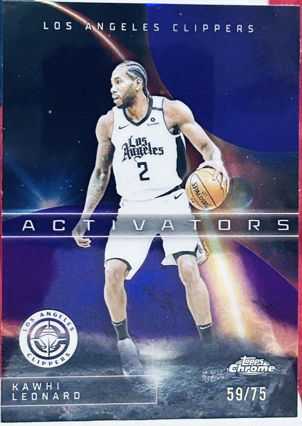 Kawhi Leonard [Purple Refractor] #AC-1