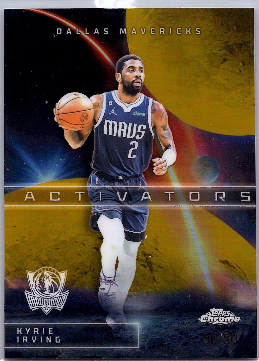 Kyrie Irving [Gold Refractor] #AC-10