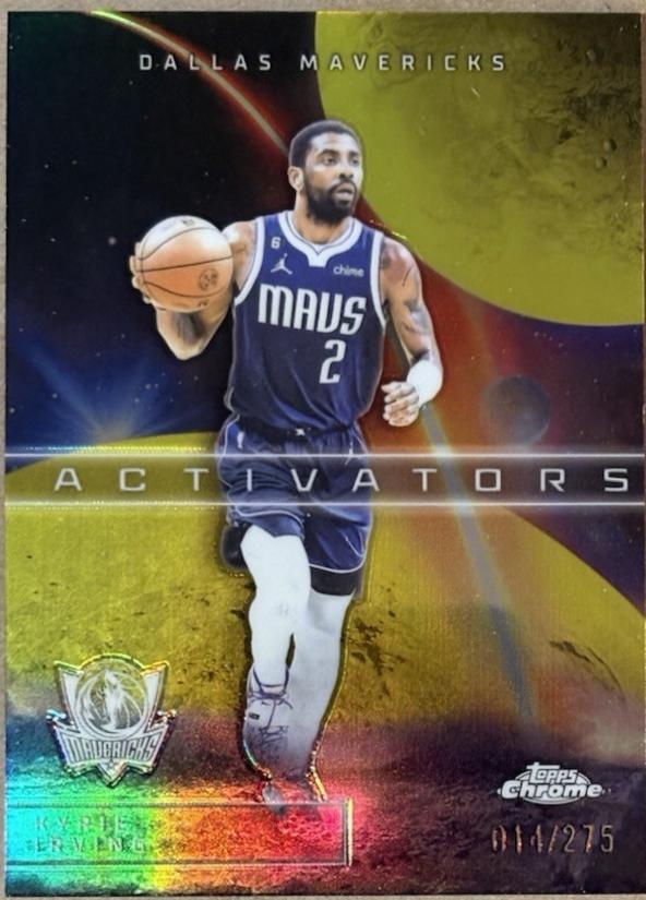 Kyrie Irving [Yellow Refractor] #AC-10