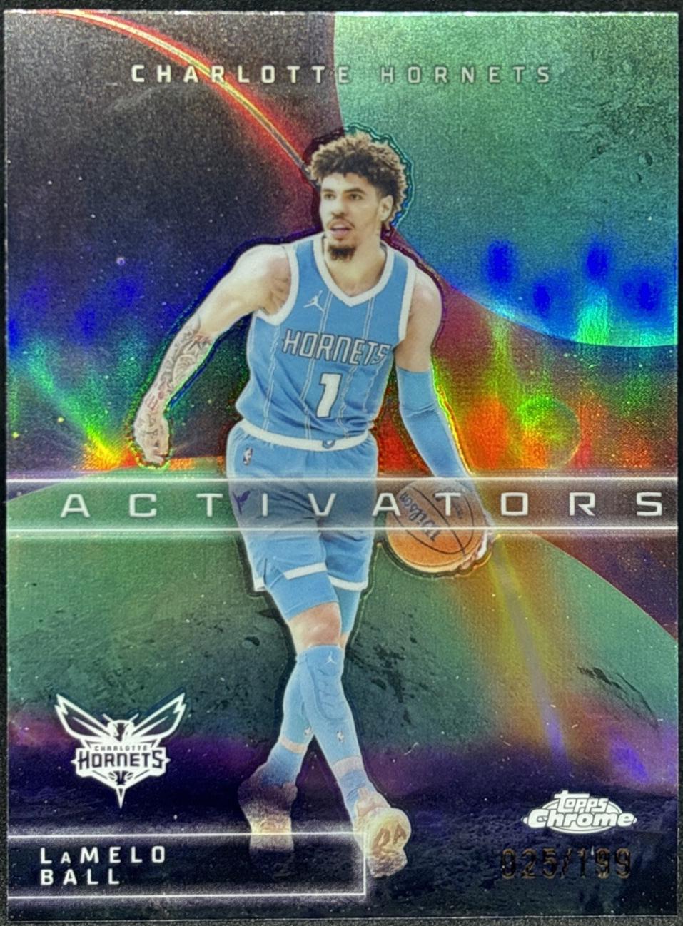 LaMelo Ball [Aqua Refractor] #AC-7