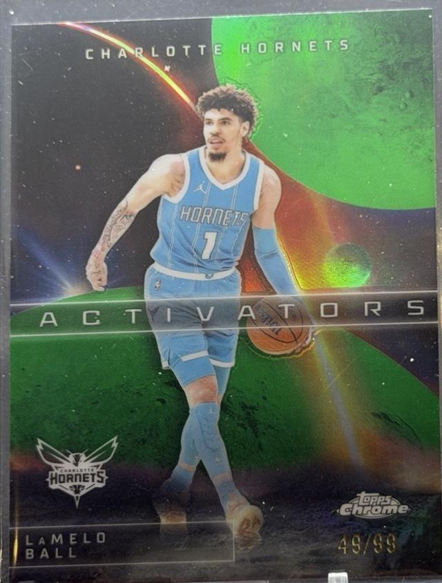 LaMelo Ball [Green Refractor] #AC-7