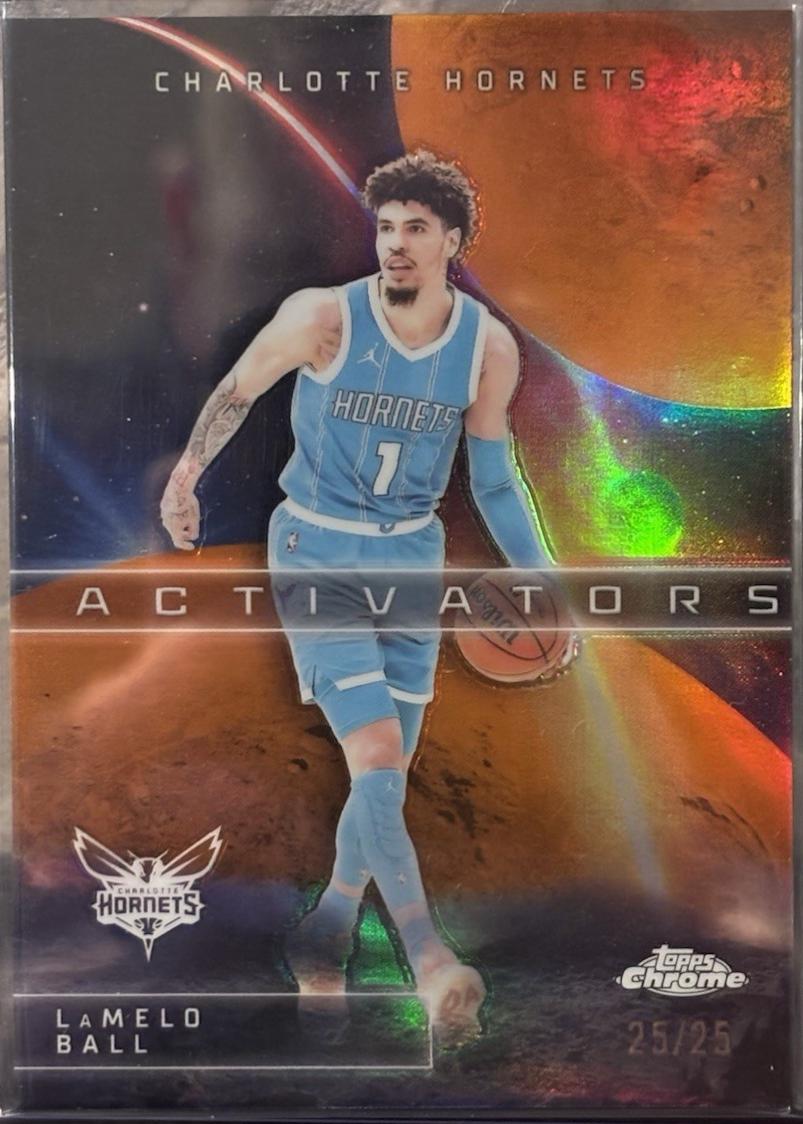LaMelo Ball [Orange Refractor] #AC-7