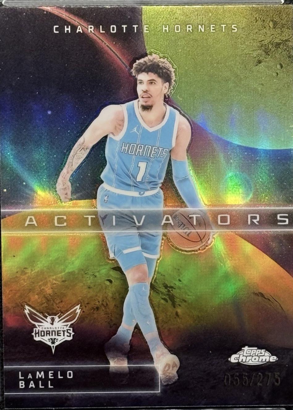 LaMelo Ball [Yellow Refractor] #AC-7