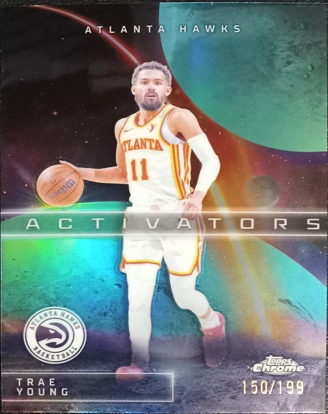 Trae Young [Aqua Refractor] #AC-5