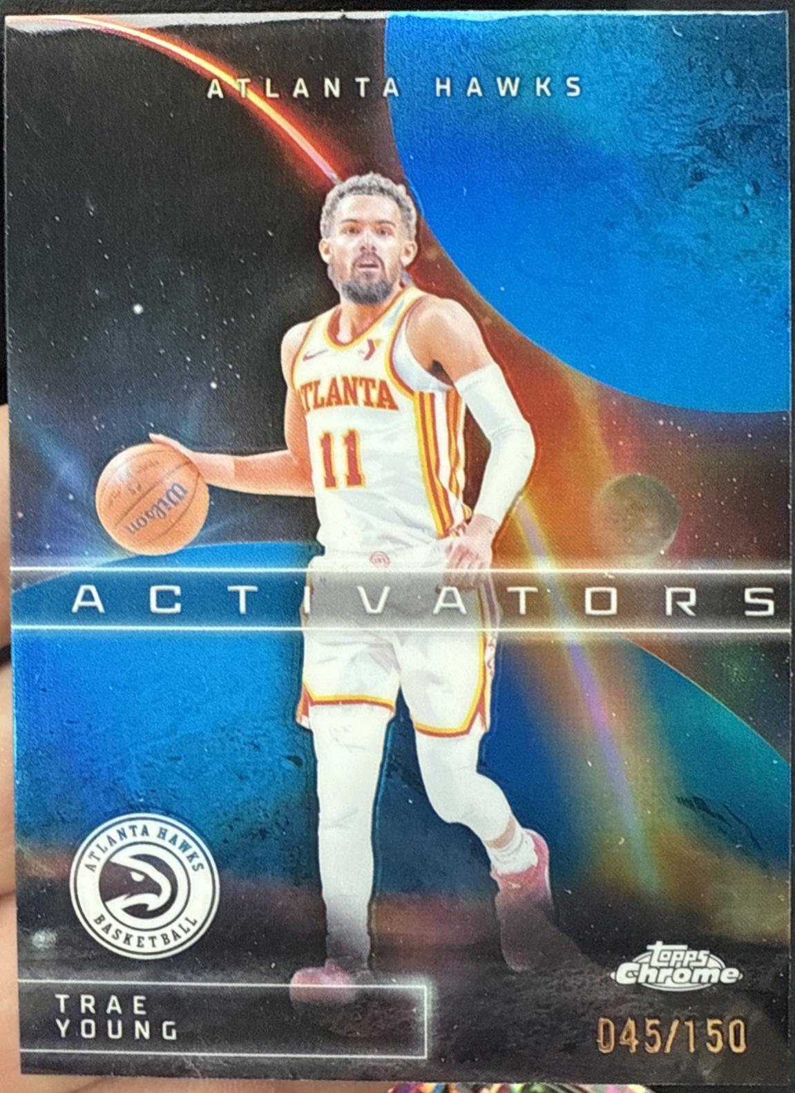 Trae Young [Blue Refractor] #AC-5