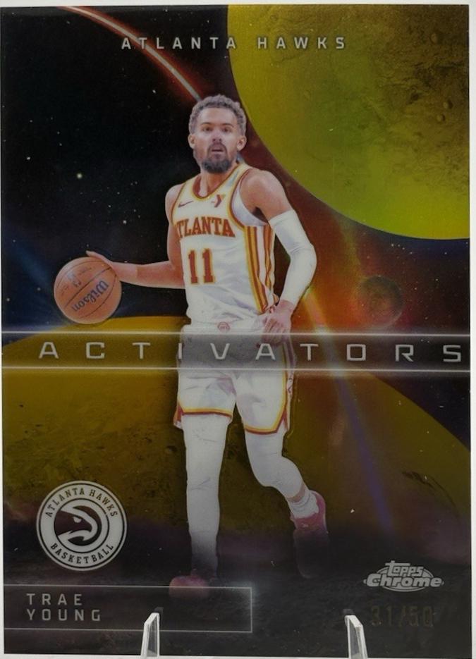 Trae Young [Gold Refractor] #AC-5