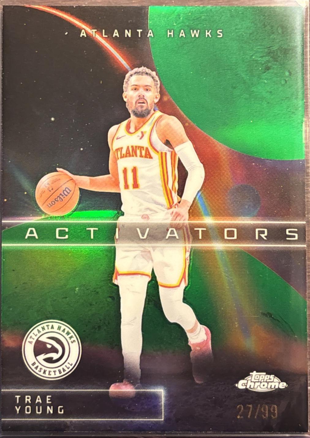Trae Young [Green Refractor] #AC-5