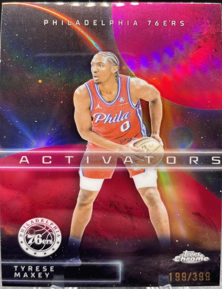 Tyrese Maxey [Magenta Refractor] #AC-6