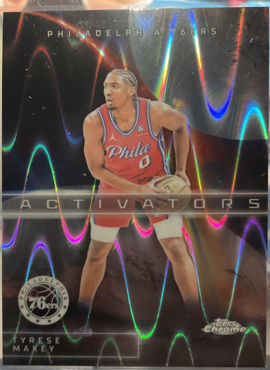 Tyrese Maxey [RayWave Refractor] #AC-6
