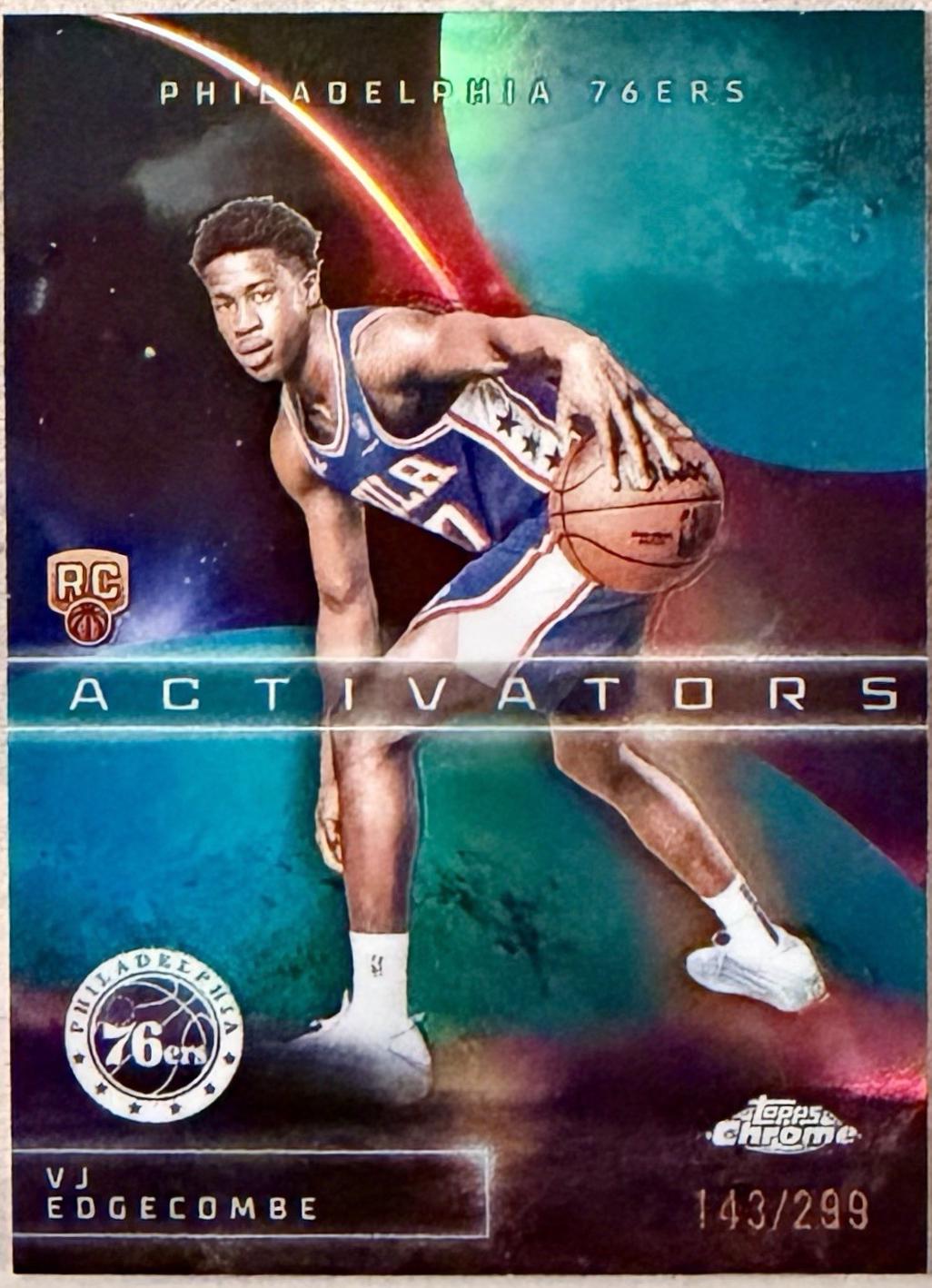 VJ Edgecombe [Teal Refractor] #AC-13