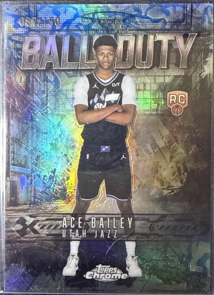 Ace Bailey [Blue Refractor] #BD-24