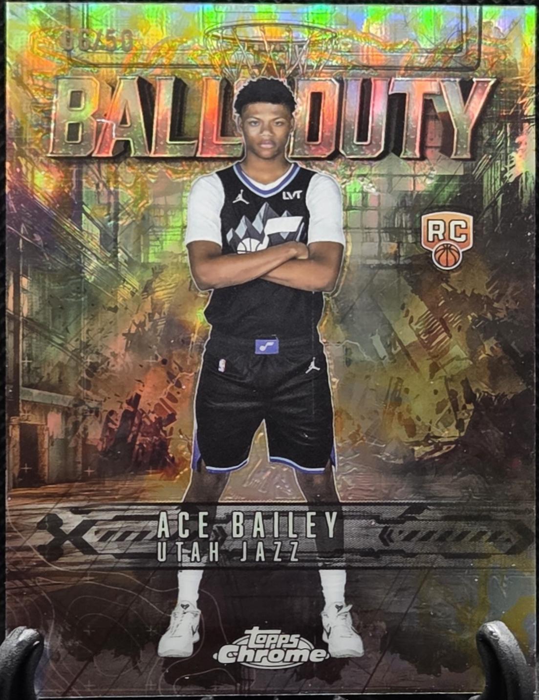 Ace Bailey [Gold Refractor] #BD-24