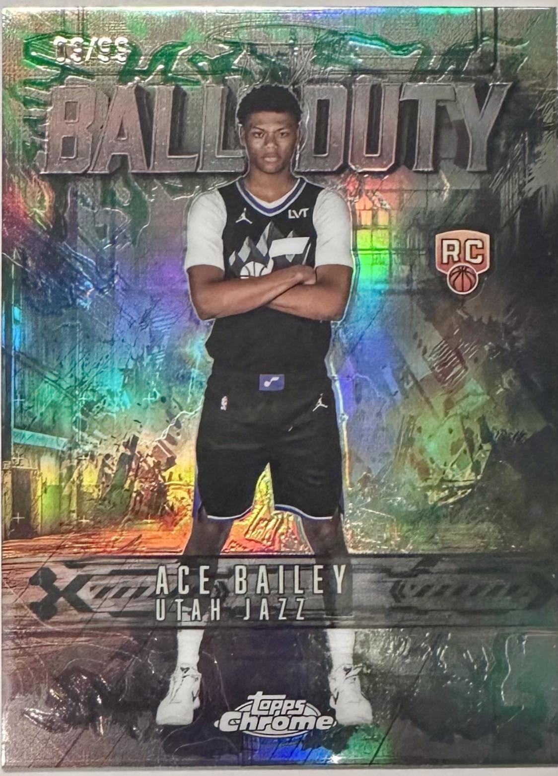 Ace Bailey [Green Refractor] #BD-24