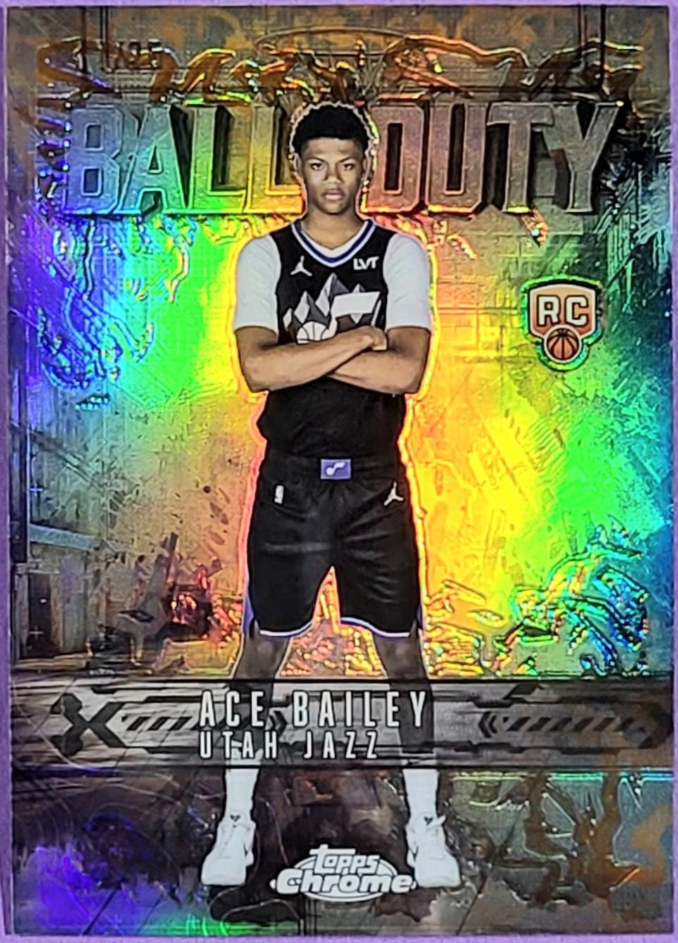 Ace Bailey [Orange Refractor] #BD-24