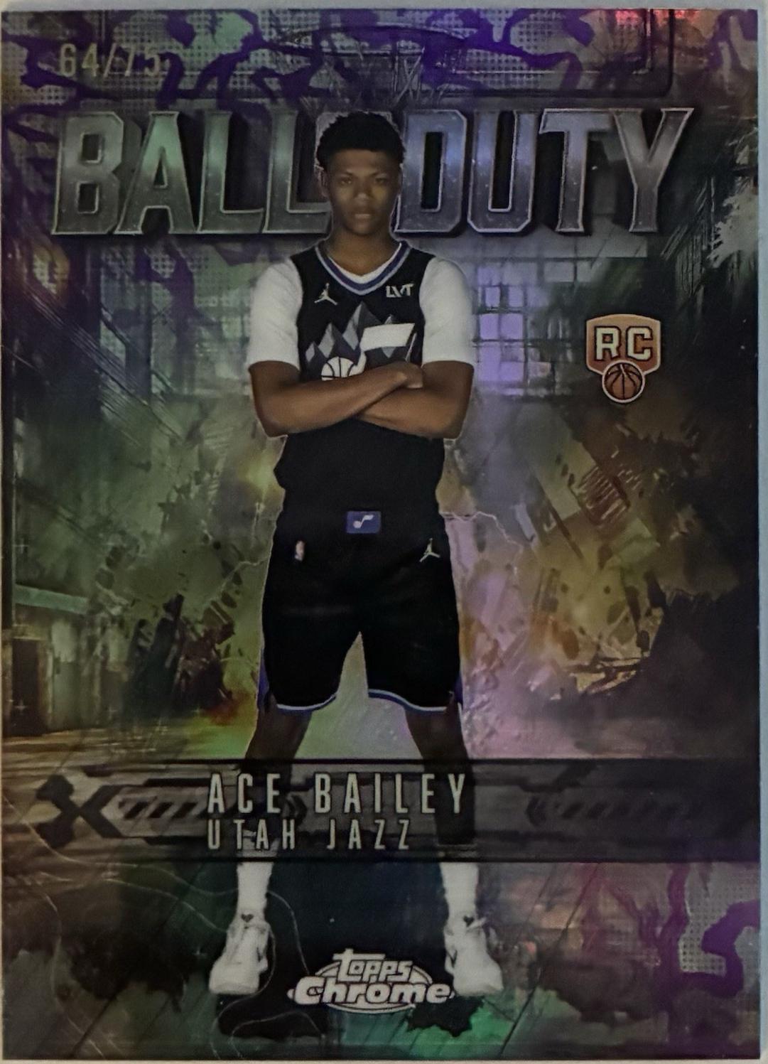 Ace Bailey [Purple Refractor] #BD-24