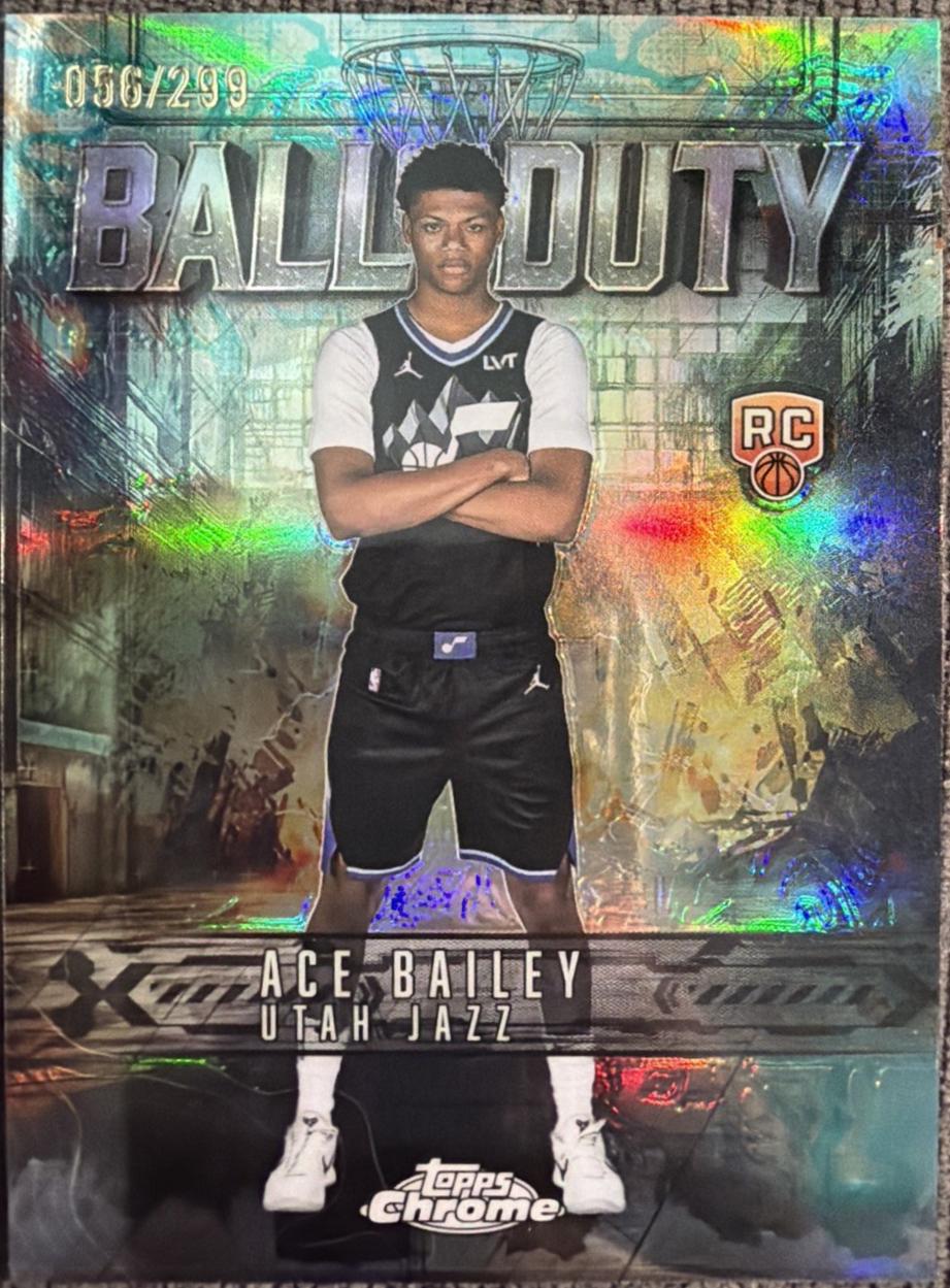 Ace Bailey [Teal Refractor] #BD-24
