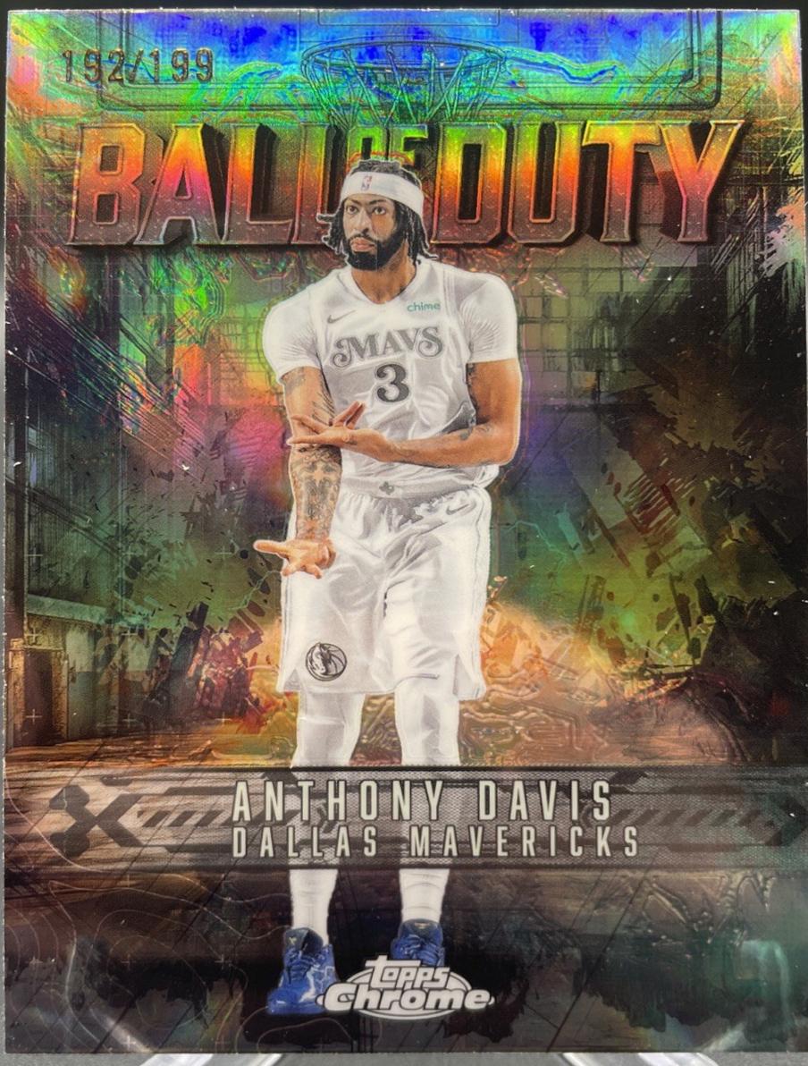 Anthony Davis [Aqua Refractor] #BD-2