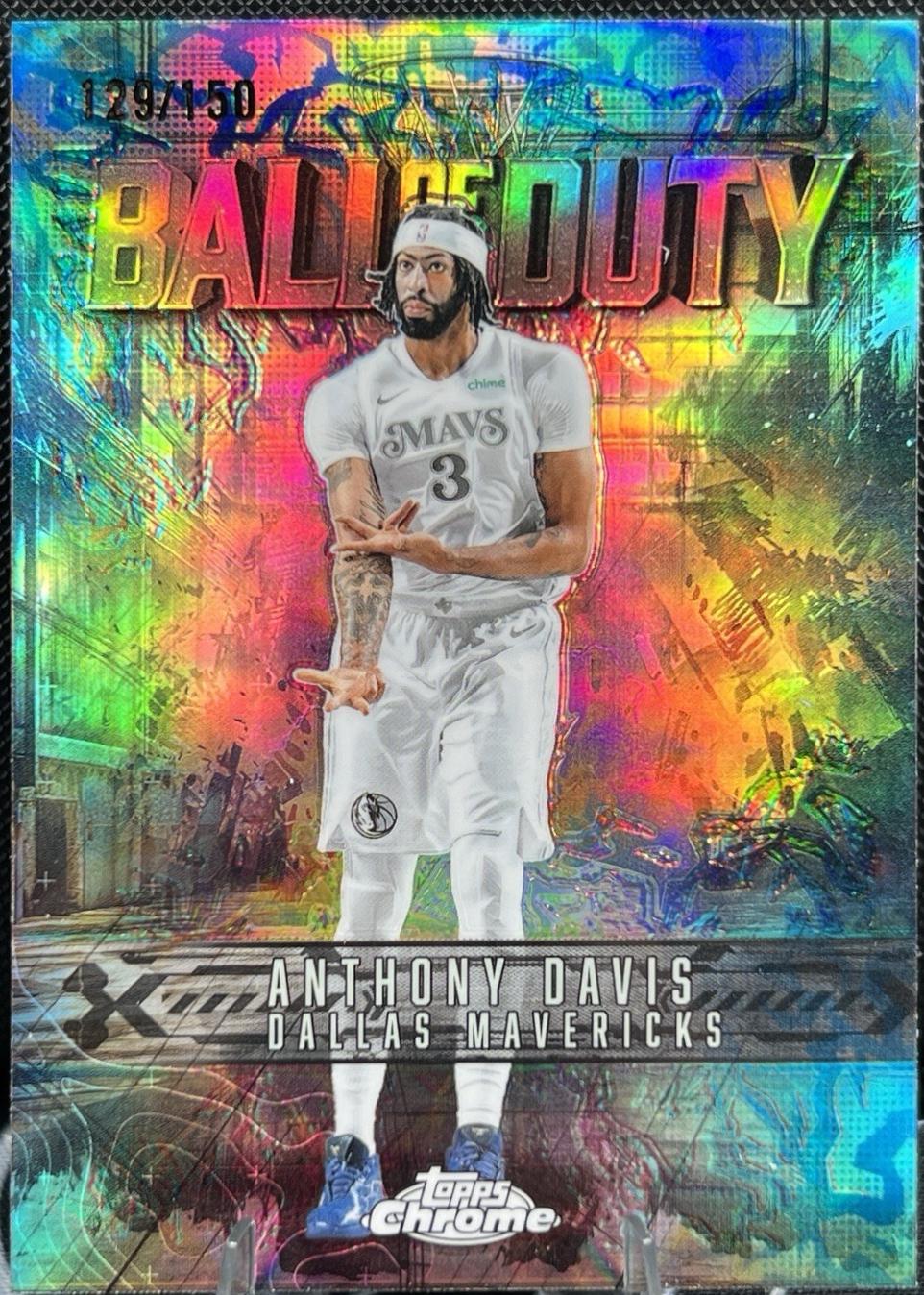 Anthony Davis [Blue Refractor] #BD-2