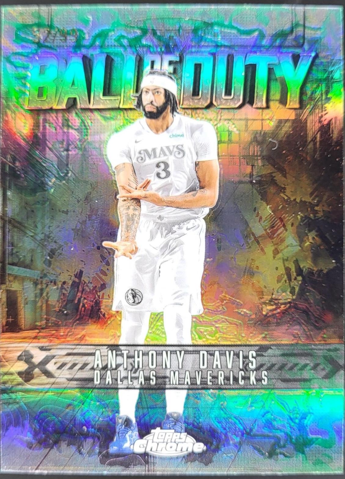 Anthony Davis [Green Refractor] #BD-2