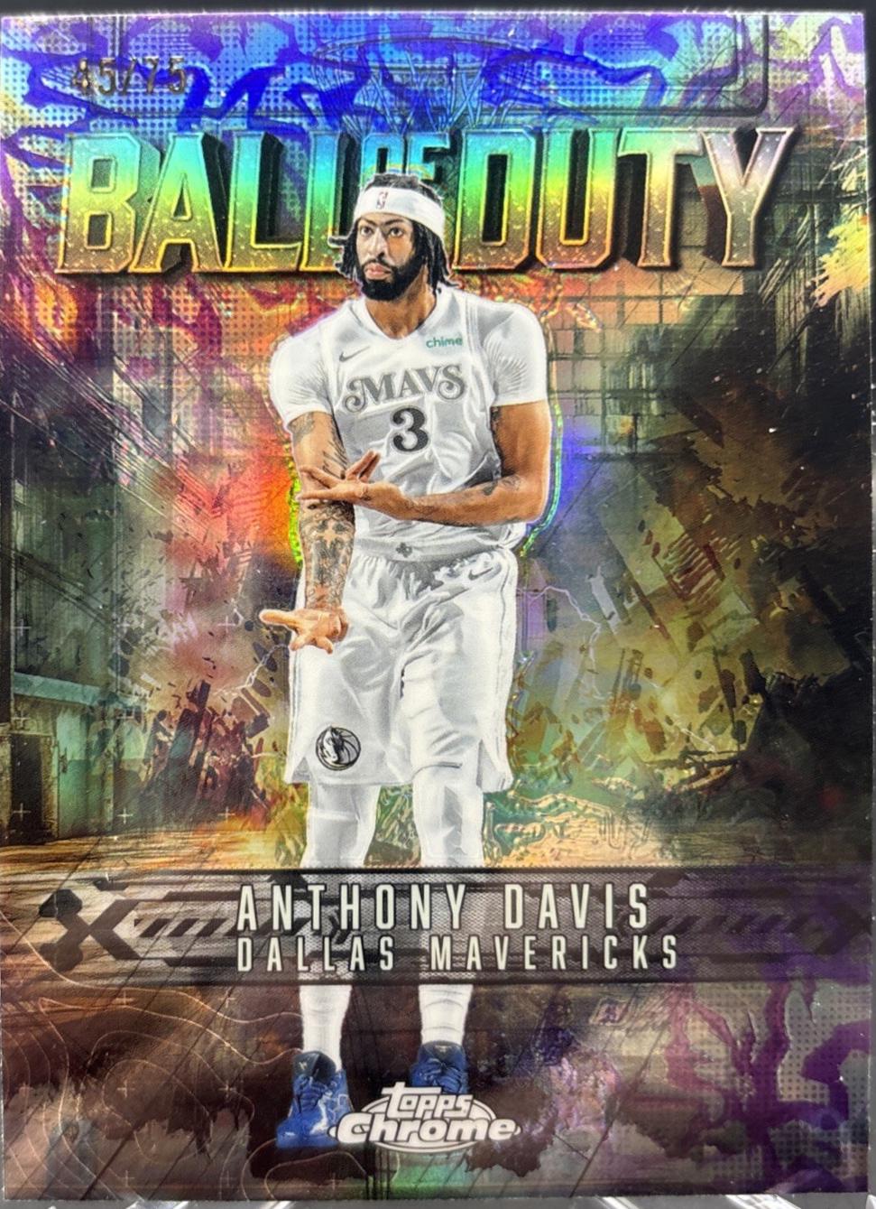 Anthony Davis [Purple Refractor] #BD-2
