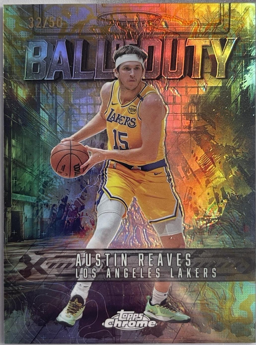 Austin Reaves [Gold Refractor] #BD-1