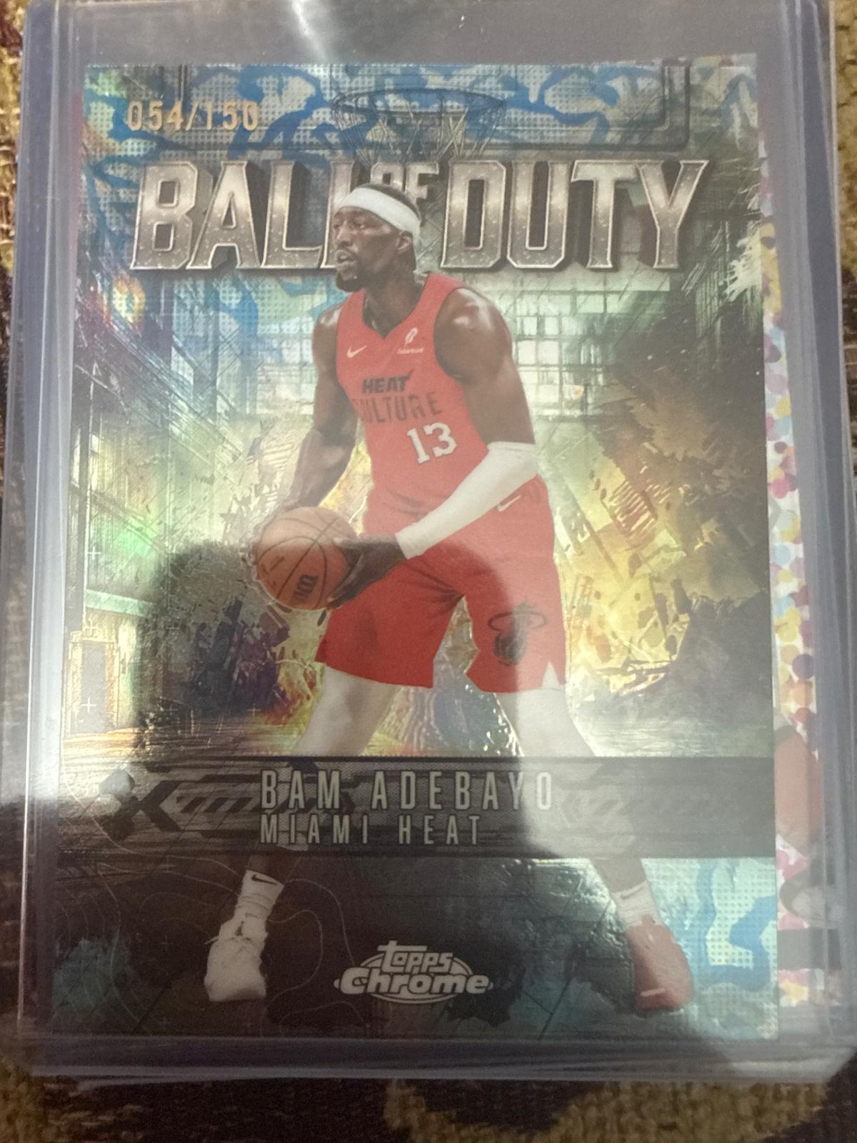 Bam Adebayo [Blue Refractor] #BD-15