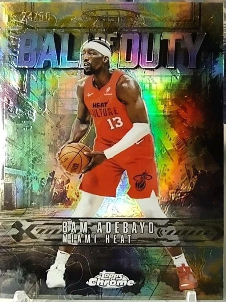 Bam Adebayo [Gold Refractor] #BD-15