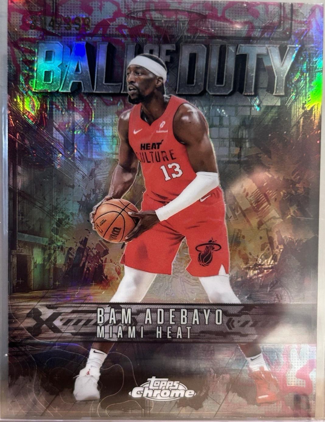Bam Adebayo [Magenta Refractor] #BD-15