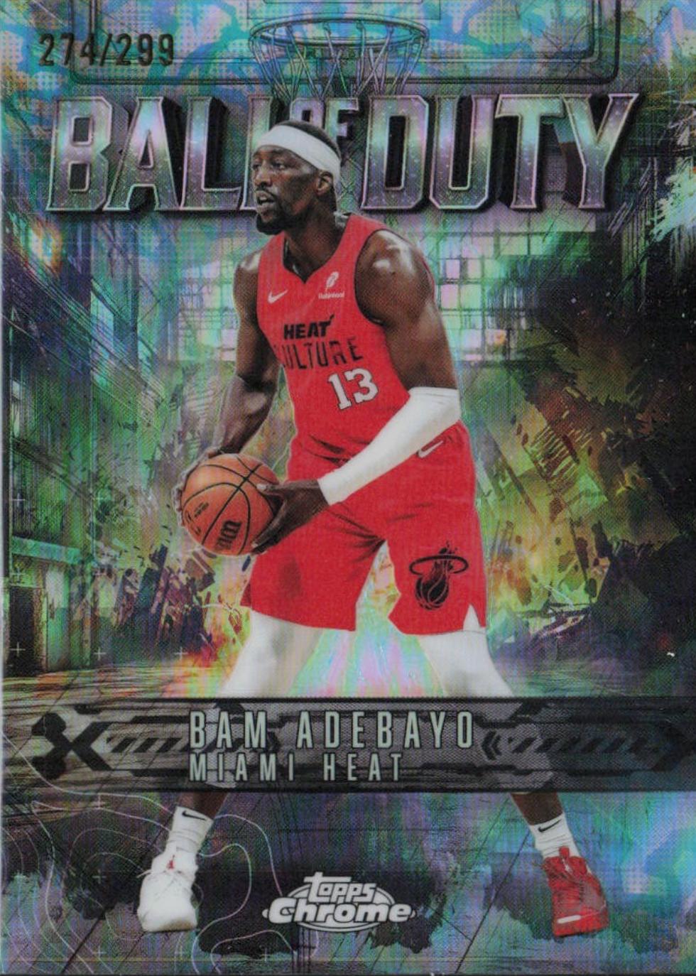 Bam Adebayo [Teal Refractor] #BD-15