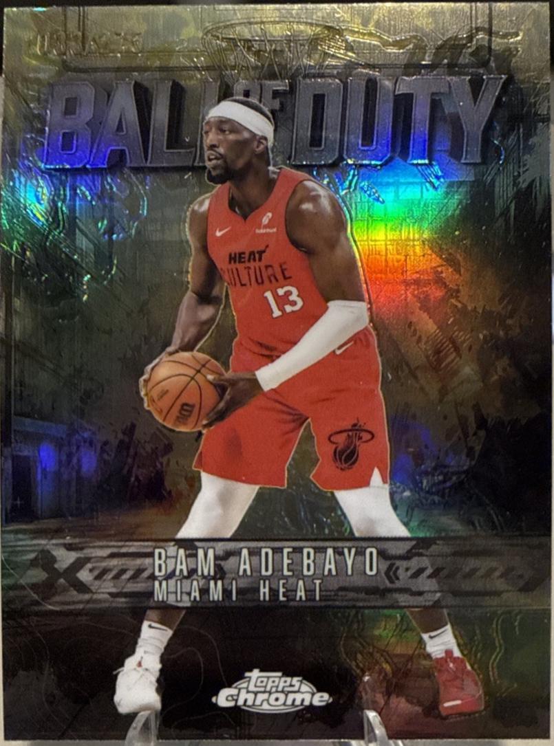 Bam Adebayo [Yellow Refractor] #BD-15
