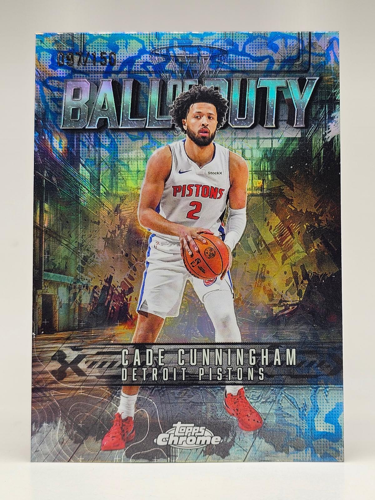 Cade Cunningham [Blue Refractor] #BD-11