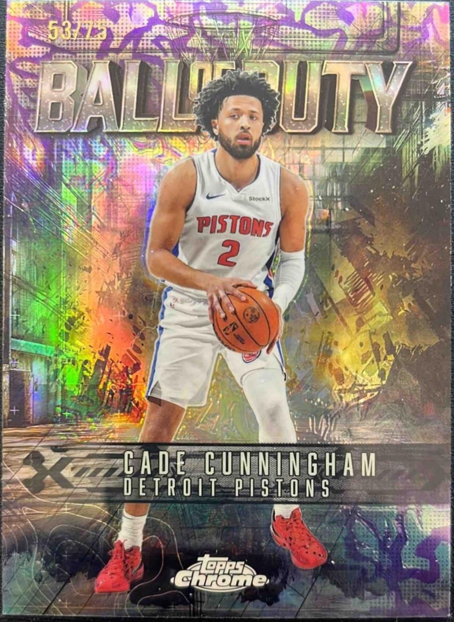 Cade Cunningham [Purple Refractor] #BD-11