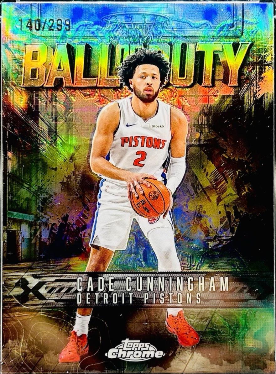 Cade Cunningham [Teal Refractor] #BD-11