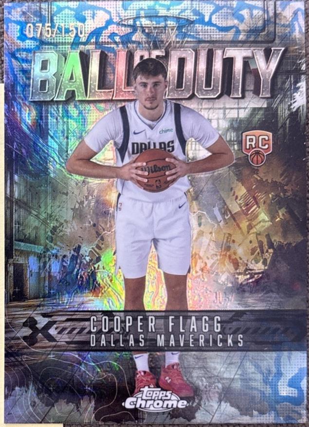 Cooper Flagg [Blue Refractor] #BD-21