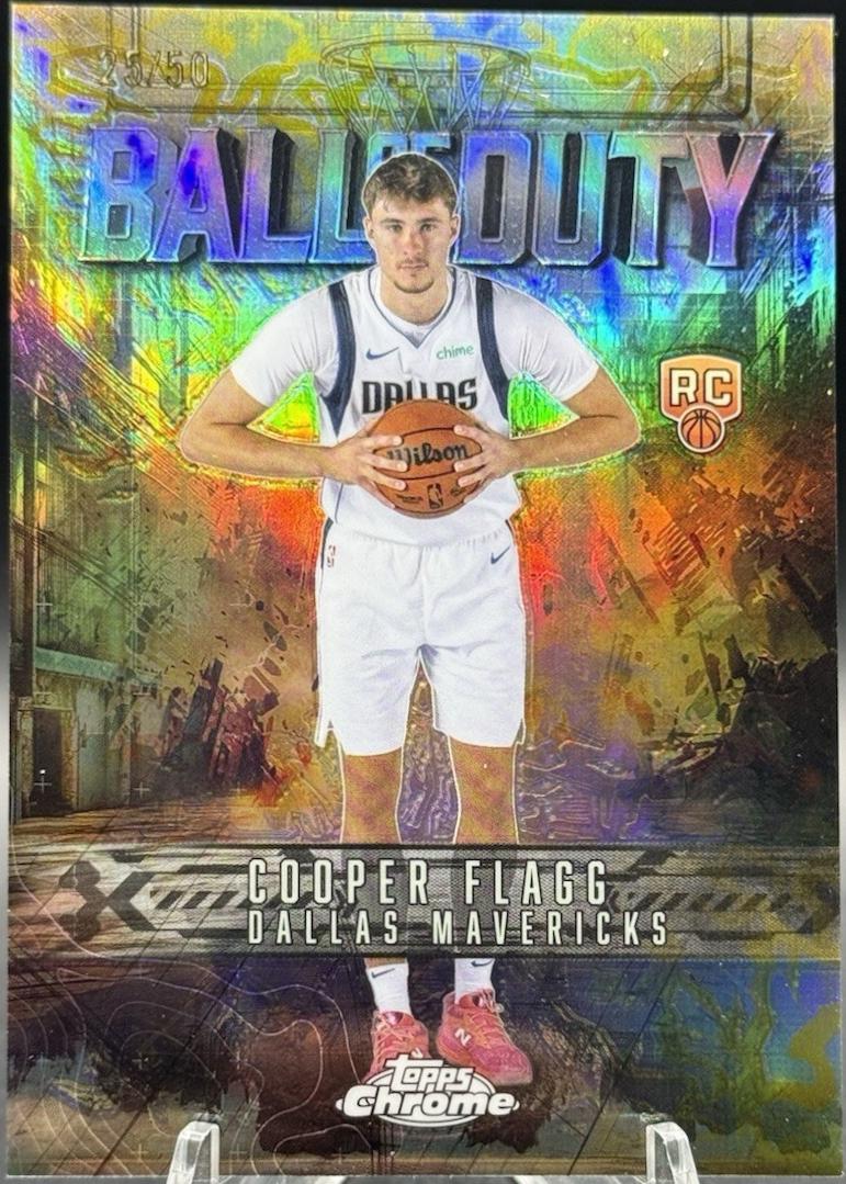 Cooper Flagg [Gold Refractor] #BD-21