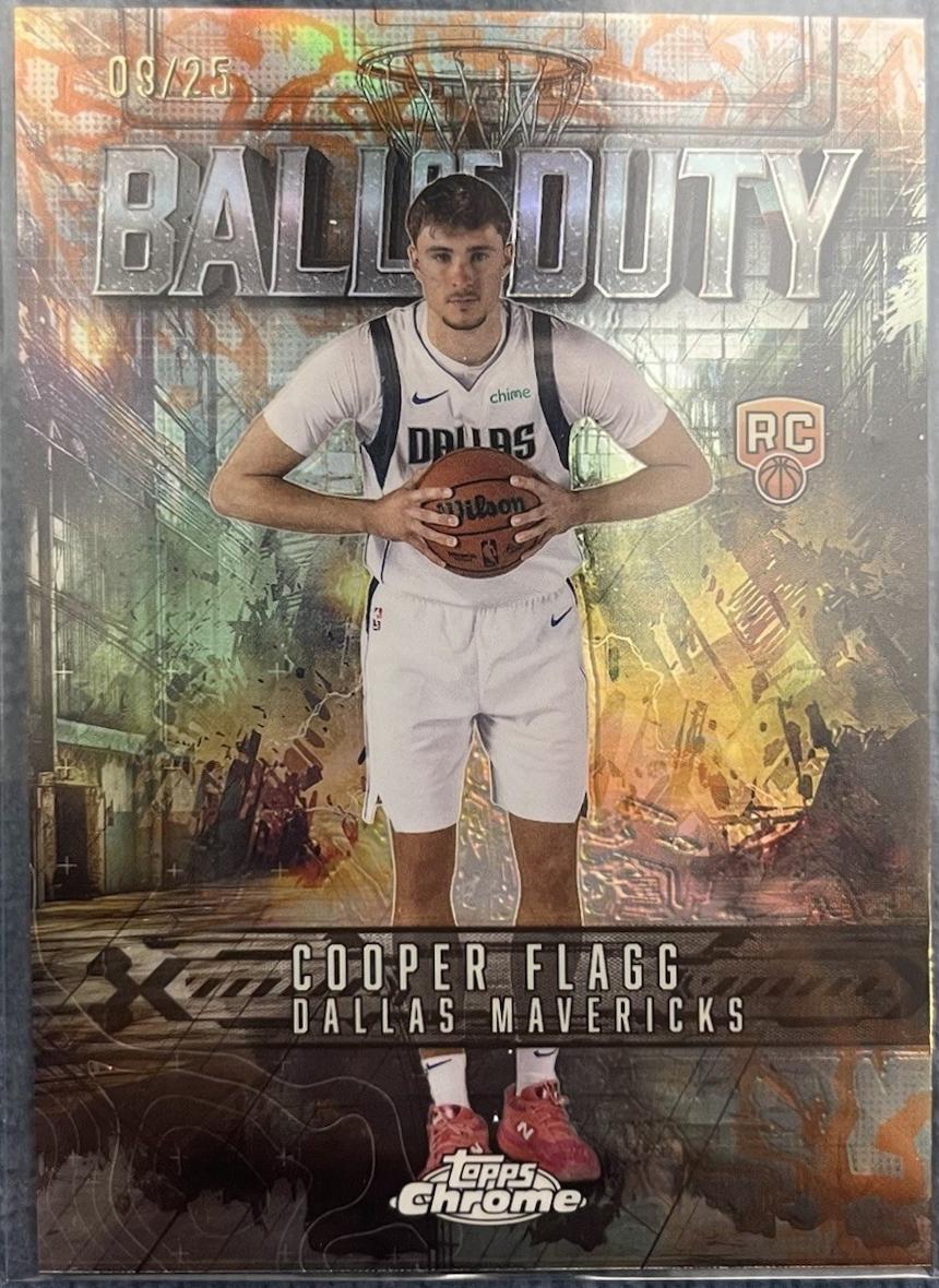 Cooper Flagg [Orange Refractor] #BD-21