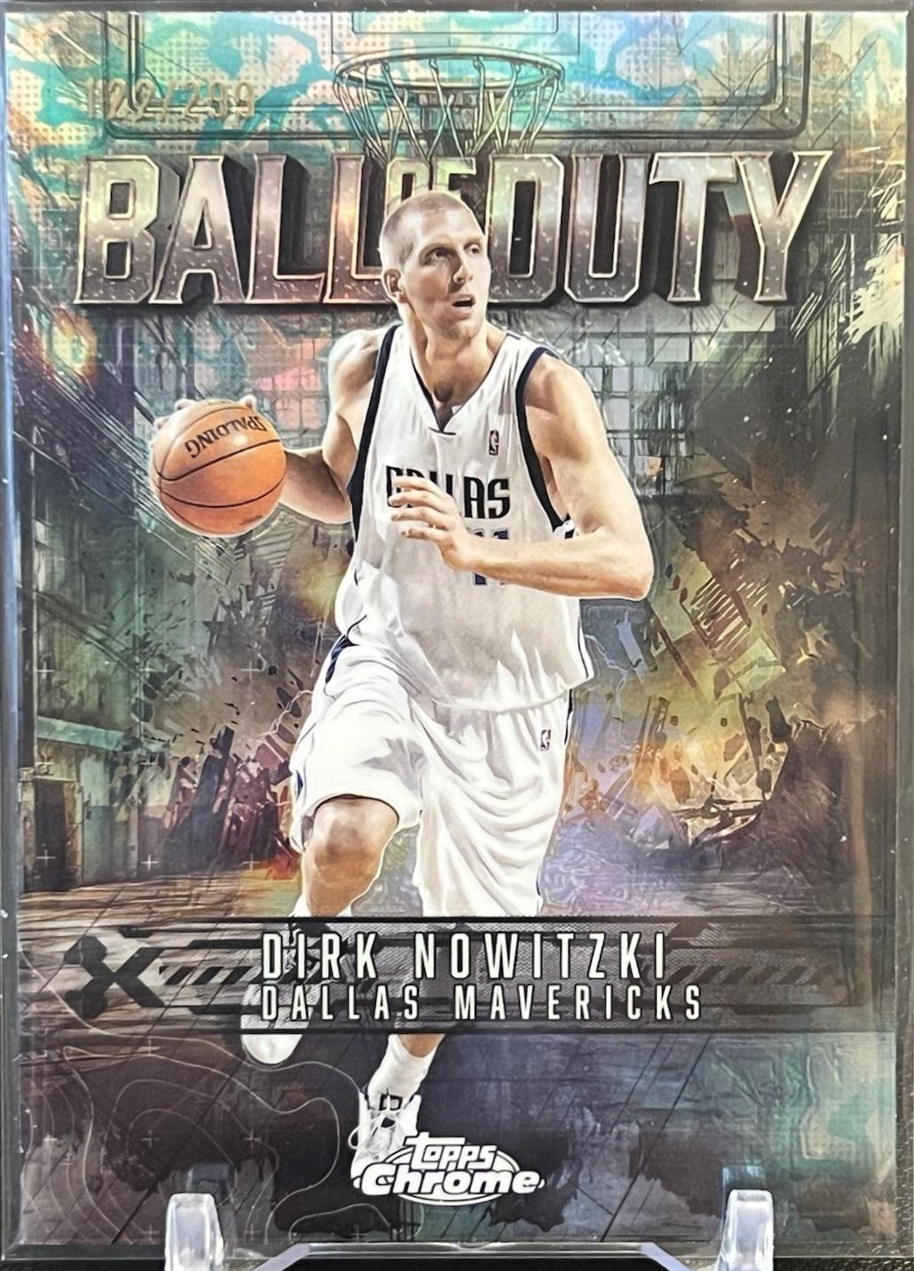 Dirk Nowitzki [Aqua Refractor] #BD-17